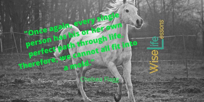 _Once again, every single person has his or her own perfect path through life. Therefore, we cannot all fit into a mold